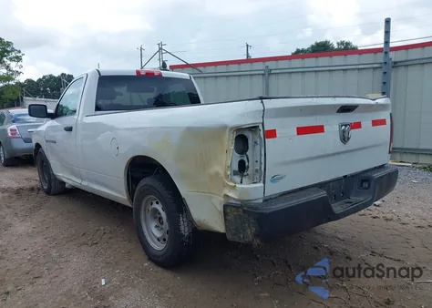 2012 Ram 1500 St из США, поврежденный, VIN 3C6JD6DK3CG223910